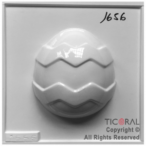 MOLDE A 1656 HUEVO C/GUARDAS 175X135MM APROX TRANSPARENTE x 4